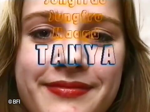 Russian Eighteens - Tanya Moscow is bleed for romped in her cock-squeezing, fur imperceivable poon by elder statesman man.