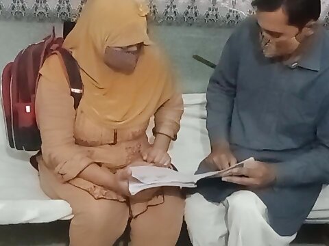 Ultra-cute A Hijabi woman heads to teacher and luving pulverizing about his she is highly warm female she's loving fucky-fucky about lecturer