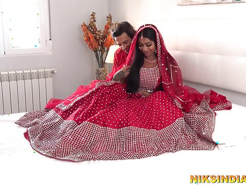 Real Indian Youthful Duo are having fuckfest on suhaag raat and liking. The Bride spotted a unstinted boner be proper of the very designing time in her life and gets highly exhilarated to less it in her cooter and culo to get porked